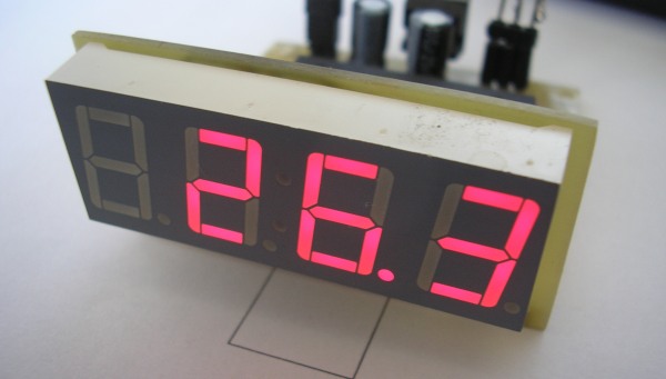 Digitální teploměr s ATmega8