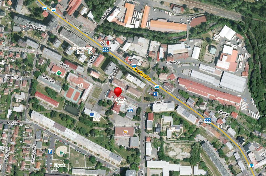 Radioklub na mapě