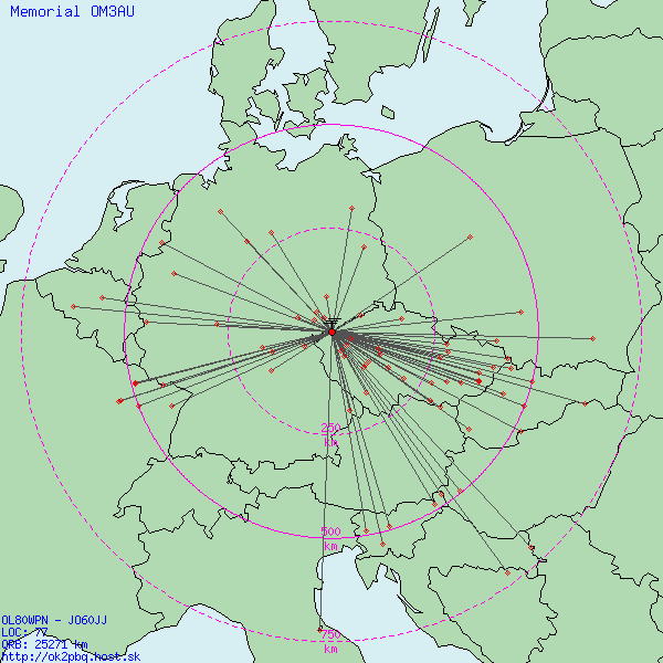 Mapa závodu